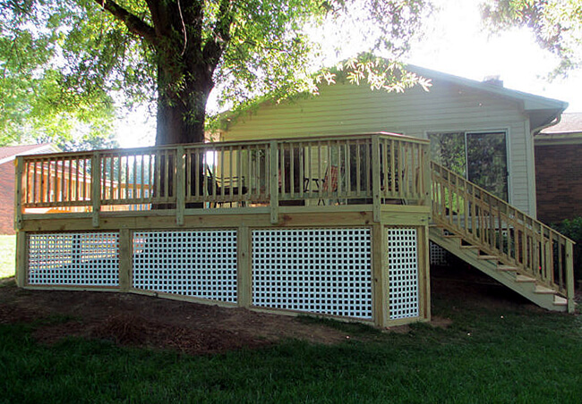 deck in Kernersville NC