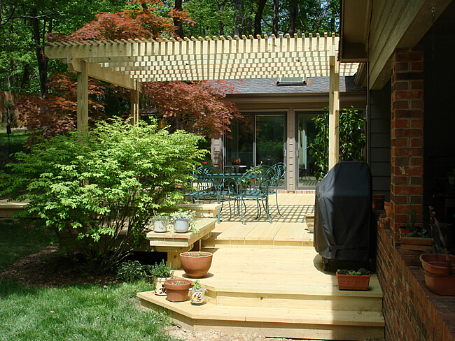 High Point Old Emerywood Pergola 1)