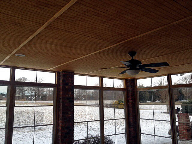 screened porch interior