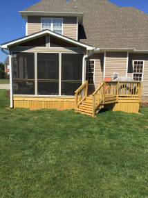 Screened porch