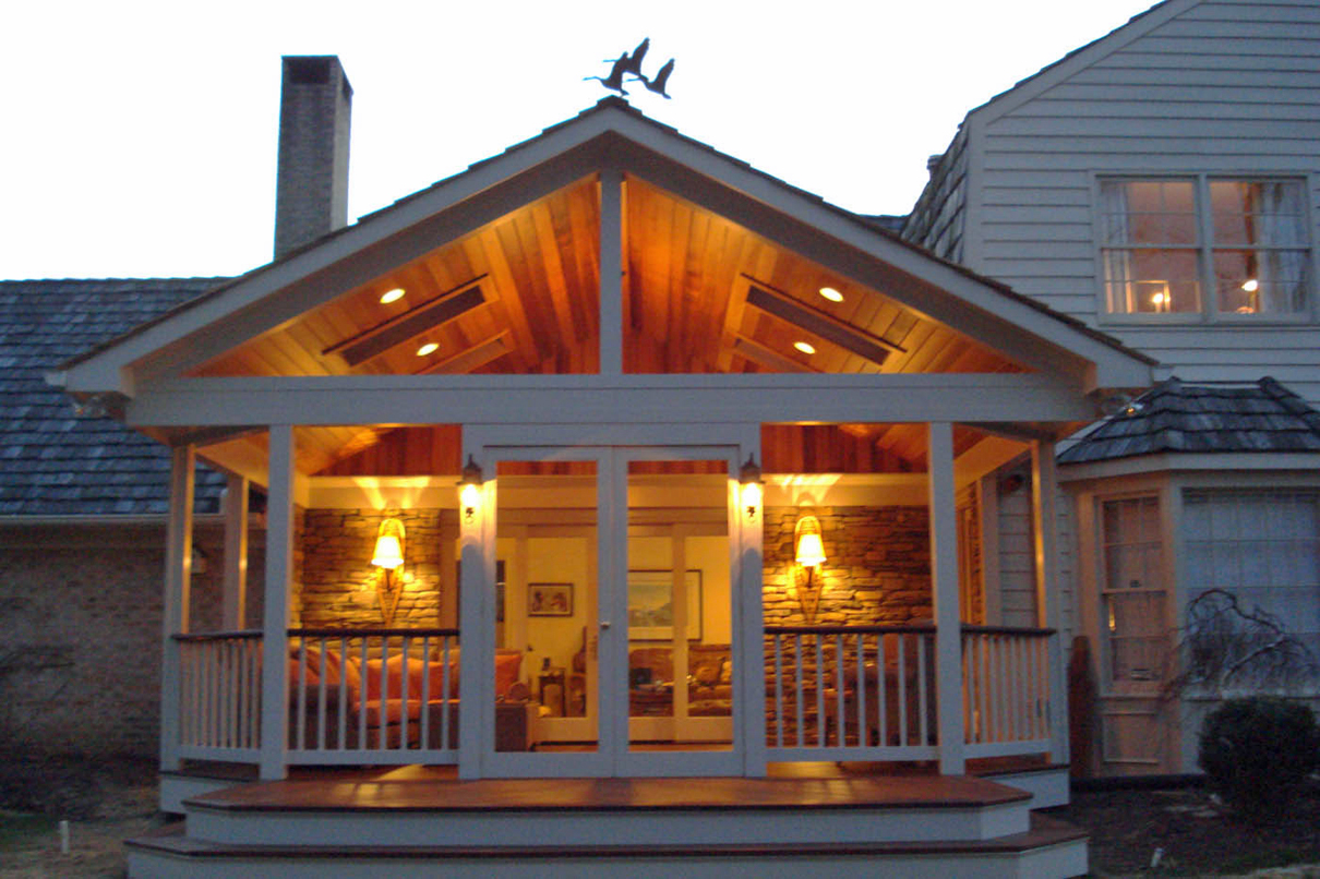 What do you call an outdoor living room?