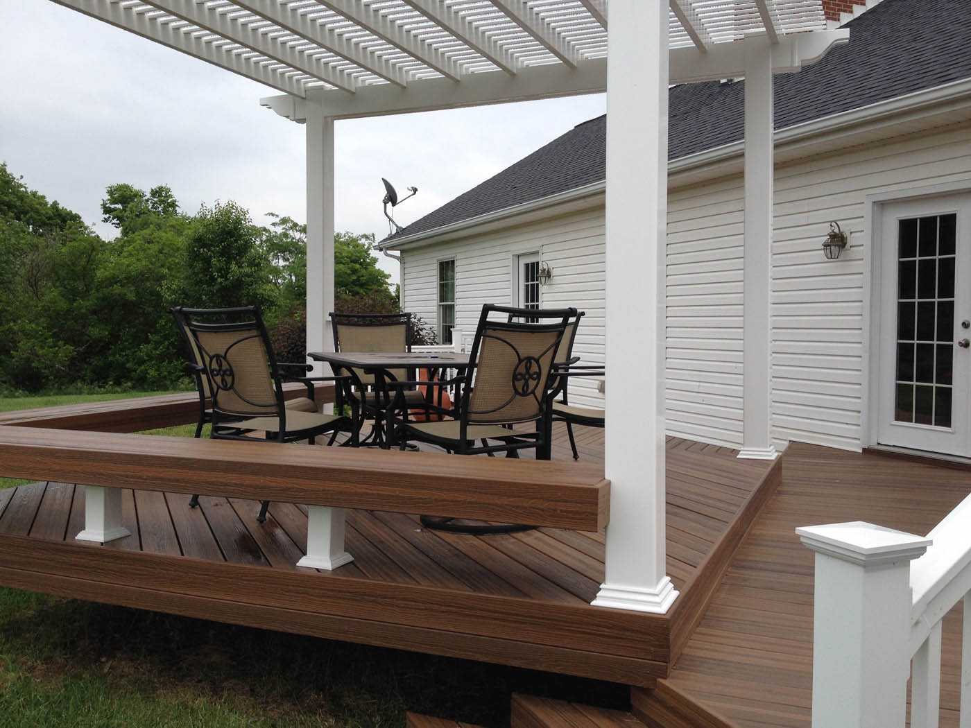 Multilevel Wood & Composite Decks Greensboro, Winston Salem, High Point