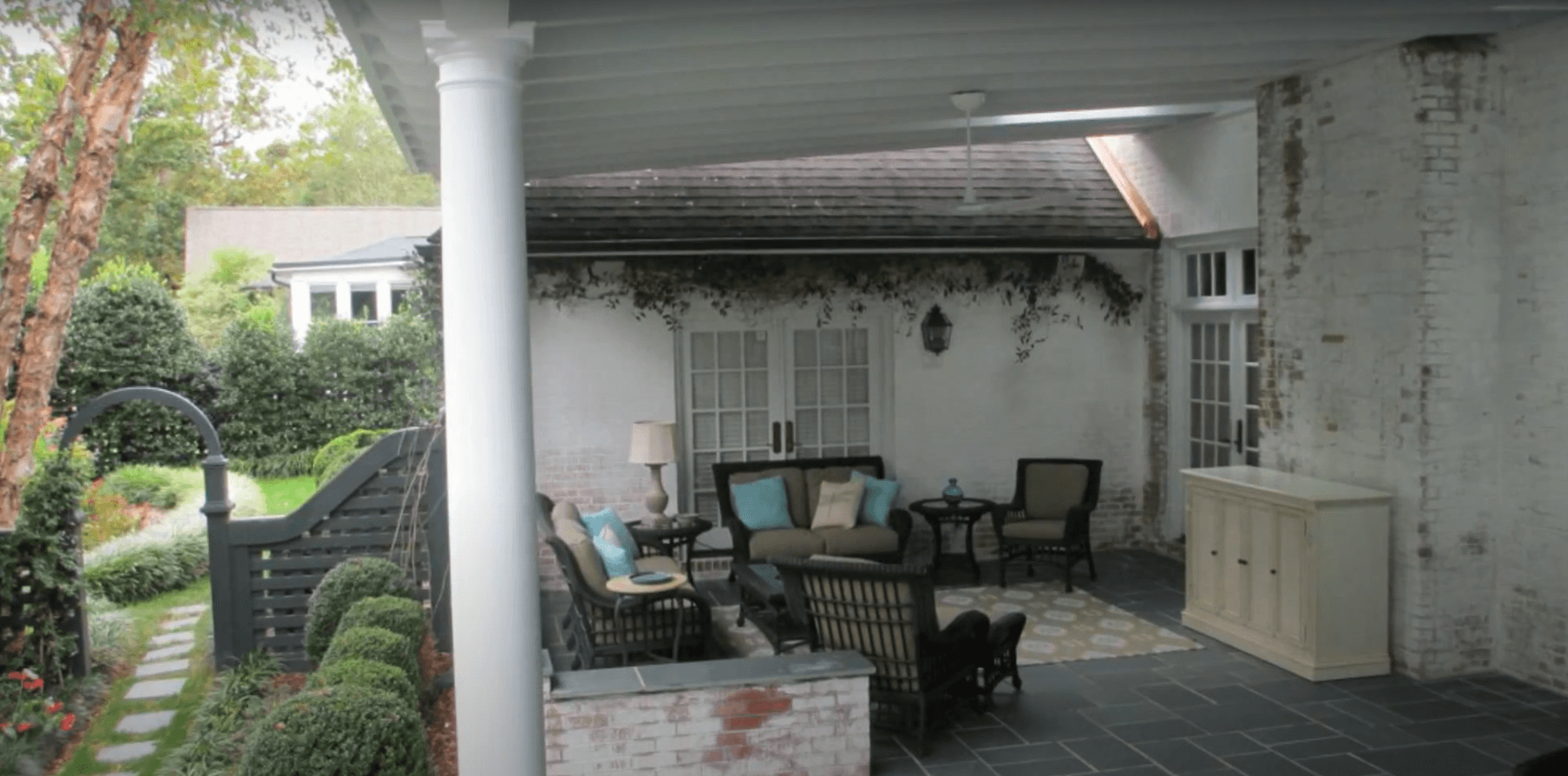 High Point NC Old Emerywood Stunning Covered Patio Archadeck