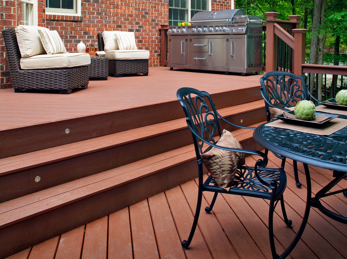 winston salem azek deck with furniture 