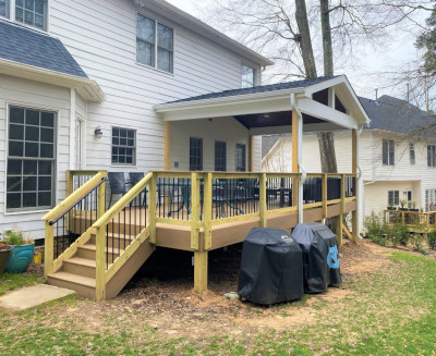Photo of Covered patio with roof