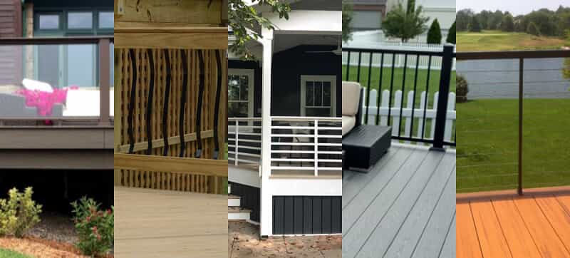 Vinyl Deck Railing