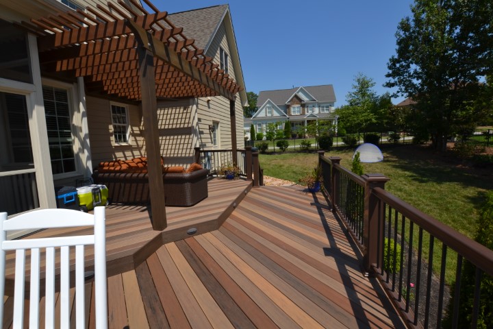 Charming composite deck