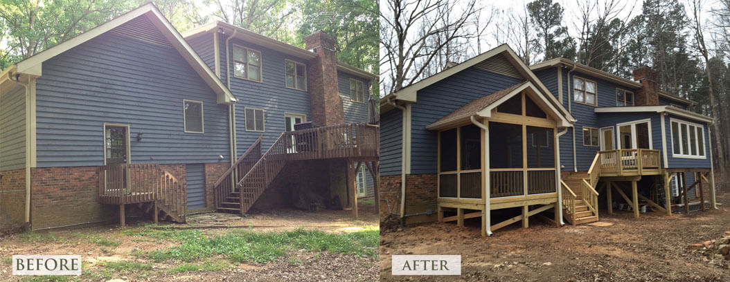 Custom before and after standen