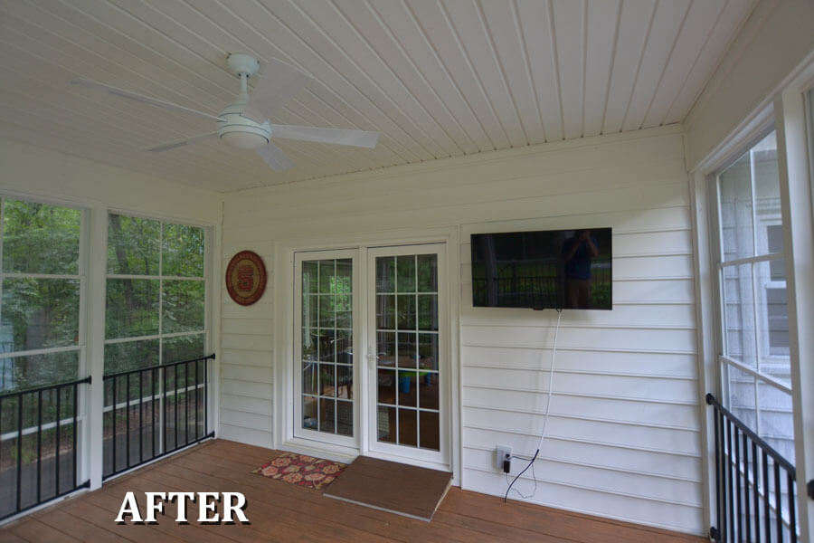 porch ramp for easy access