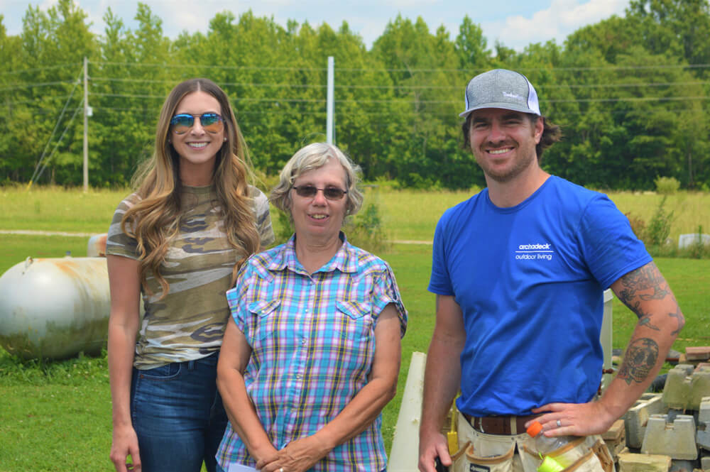 Carson Katherine and Kyle Raleigh Salute with Service 2019