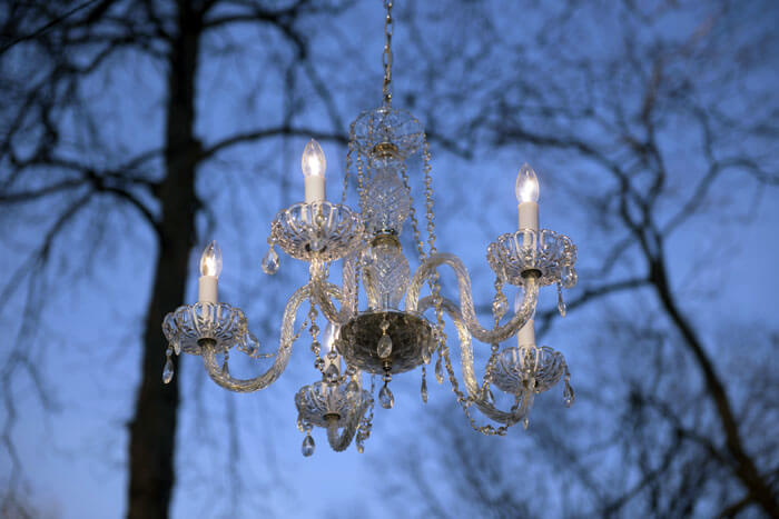 creative outdoor lighting