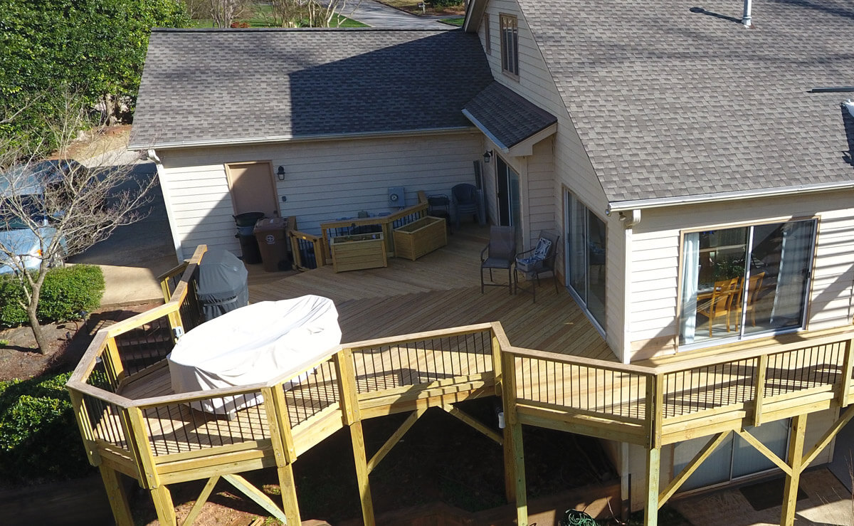 Flexible Outdoor Dining Cooking Space 