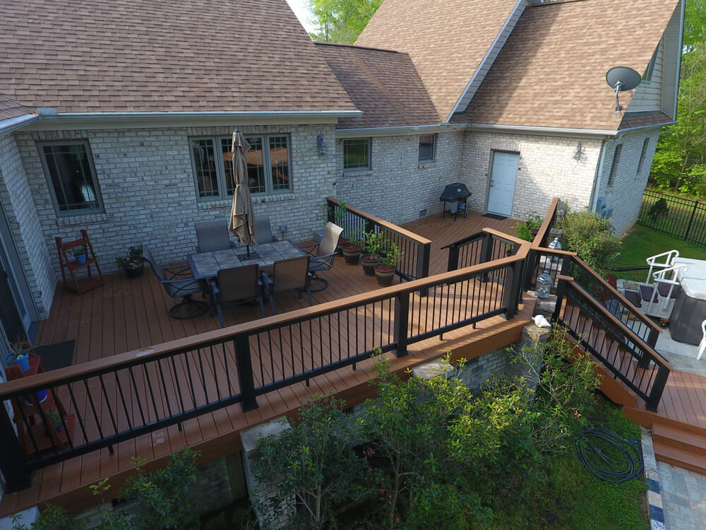 Mebane TimberTech Composite Re Decking Project