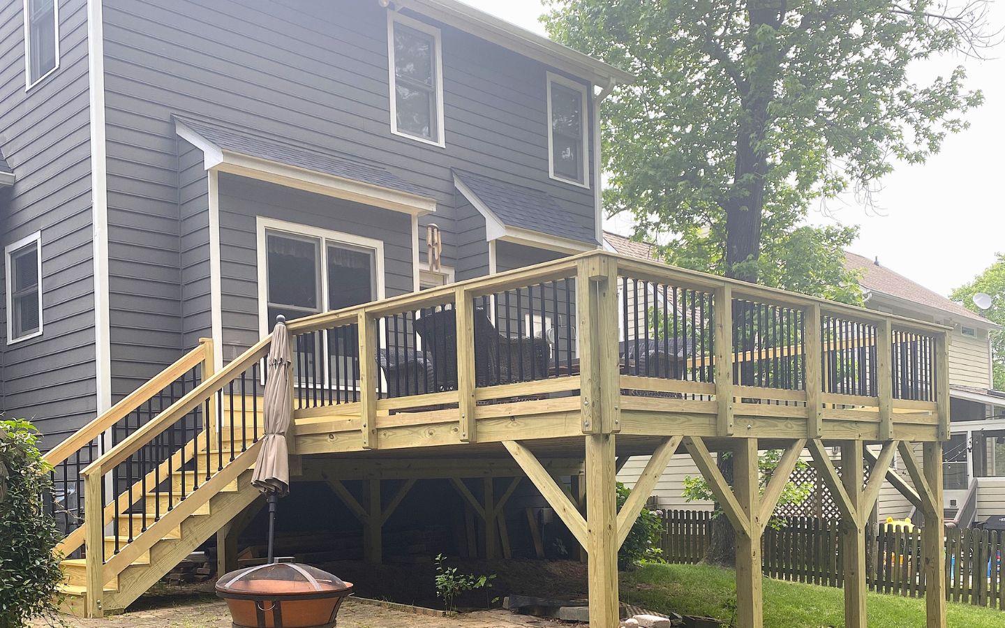 Simple deck designs built for maximum functionality