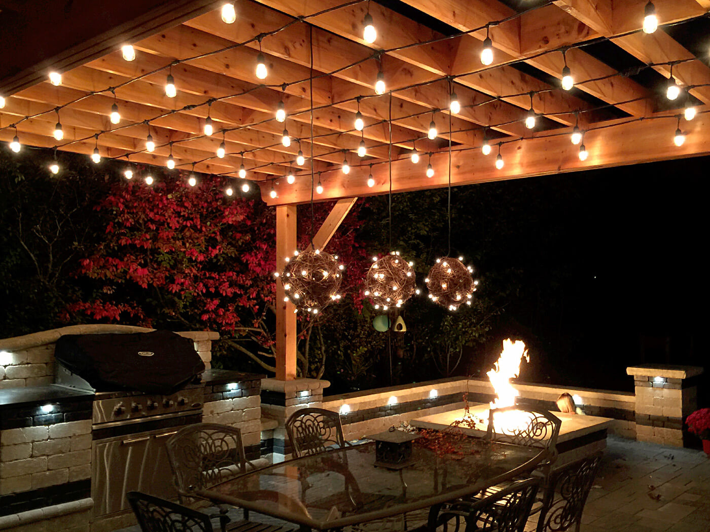 Pergola lighting