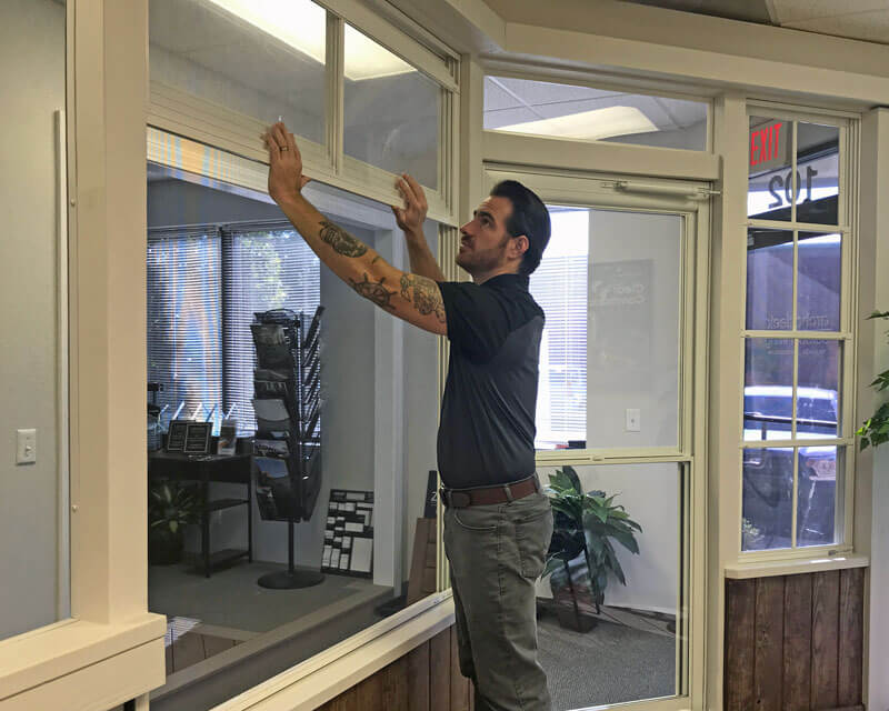 Eze-Breeze windows should be removed when a hurricane comes