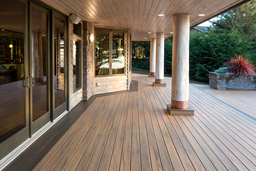 Custom composite deck colors
