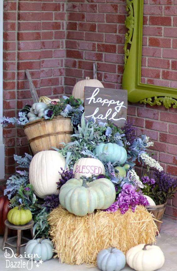 gorgeous modern autumn porch ideas