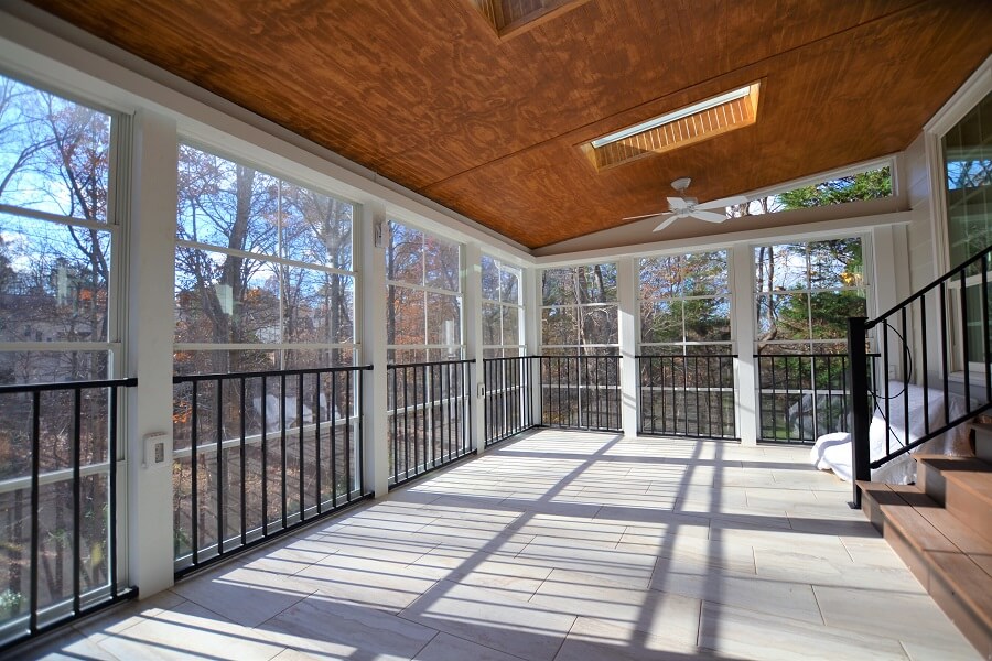 Custom porch