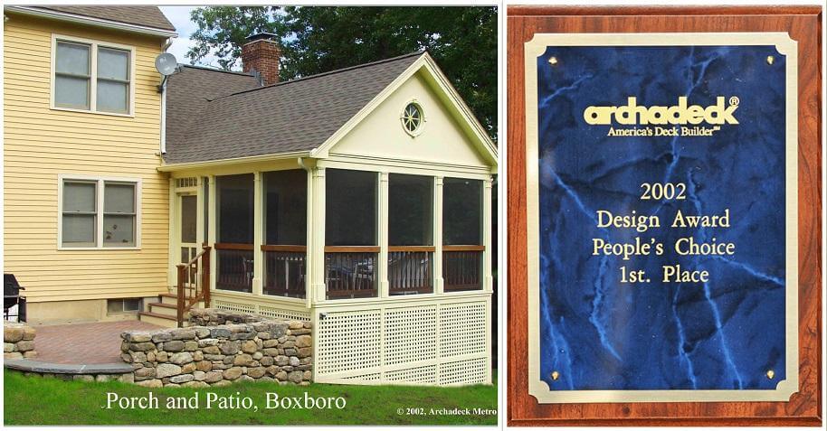 2002 Design Award People's Choice - 1st Place