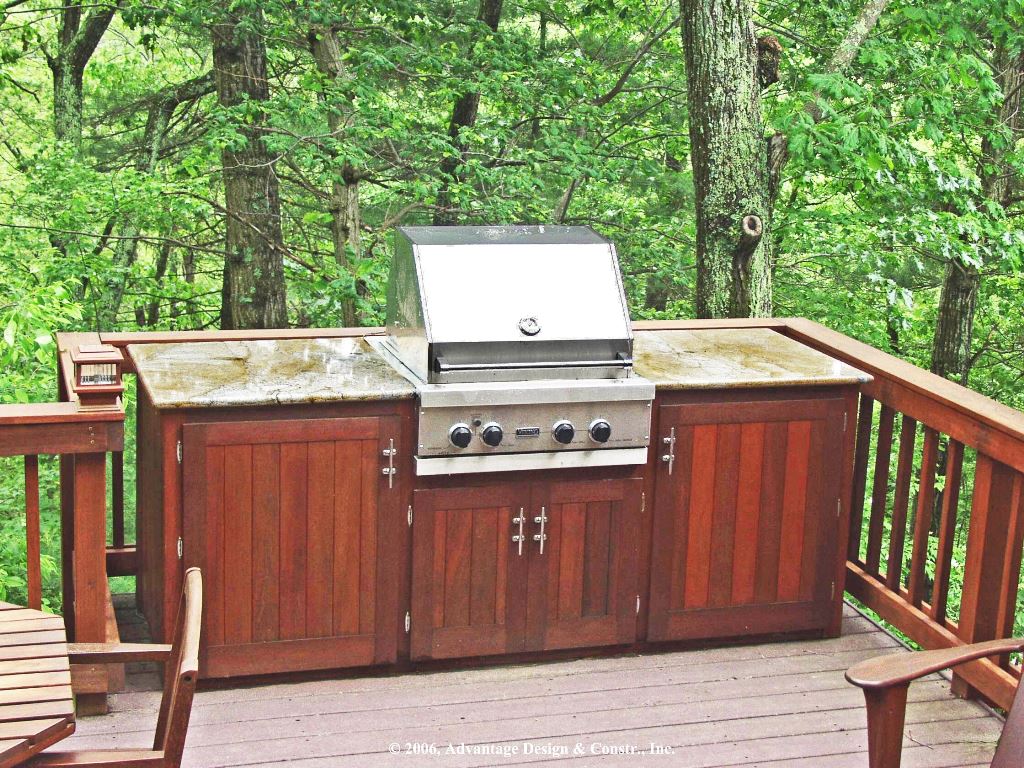 Custom Kitchen on Deck