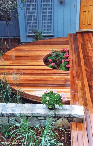 front entry deck