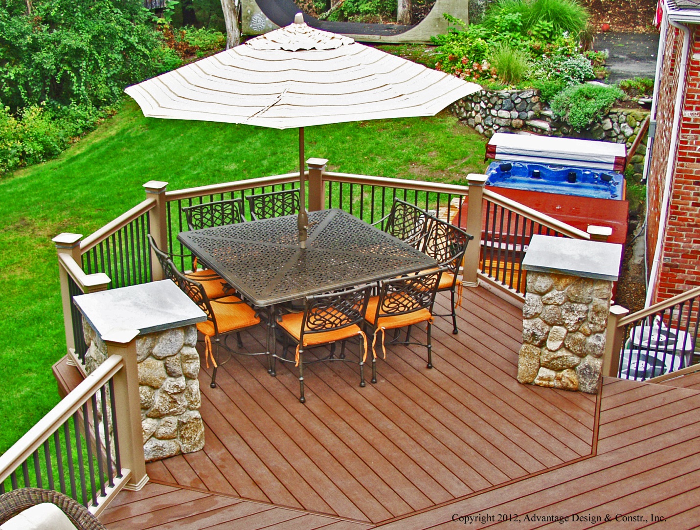 The epitome of multi-functional outdoor living spaces can now be found in Lynnfield, MA.