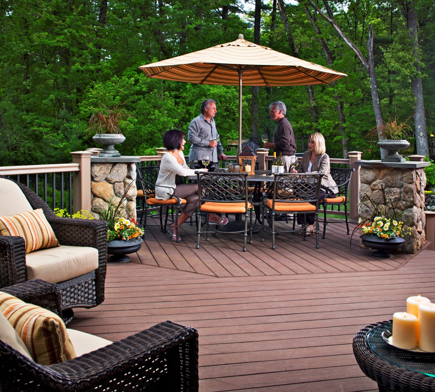 The epitome of multi-functional outdoor living spaces can now be found in Lynnfield, MA.