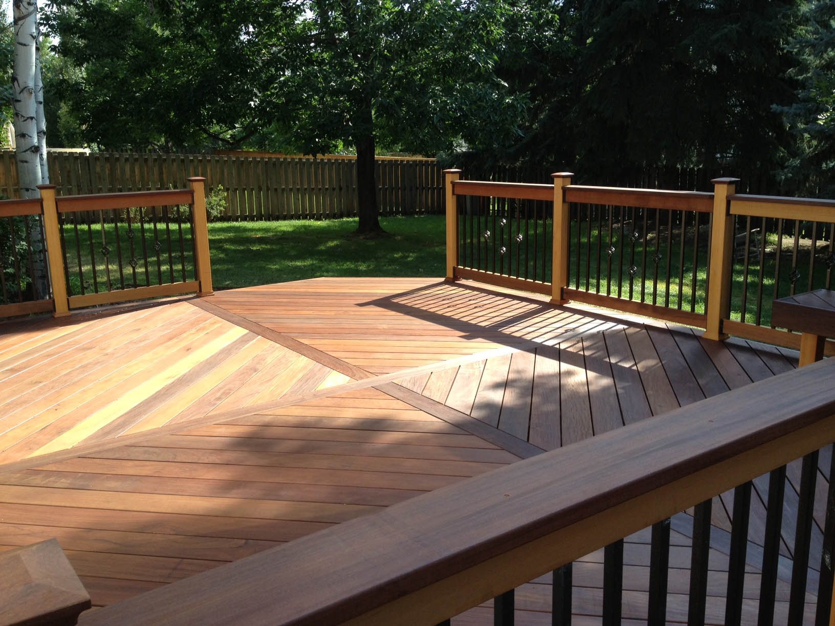 Natural Wood Decks Photo Gallery