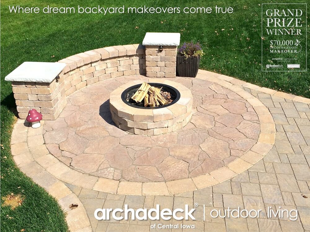 Stone fire pit