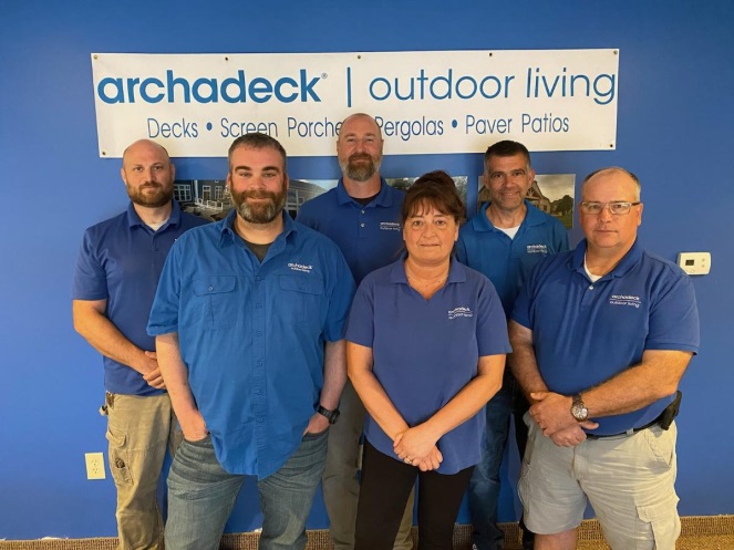 The Archadeck of Columbus team.