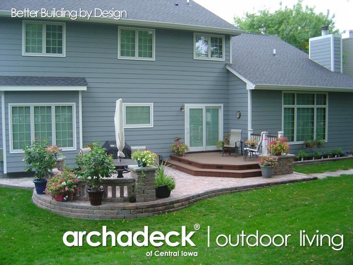 Deck and Patio combination