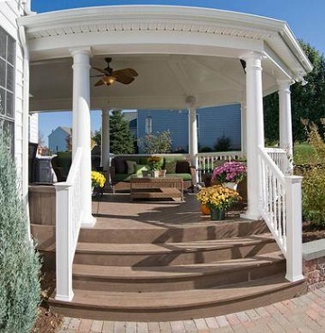 Covered porch