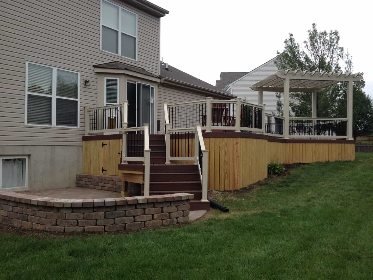 custom outdoor living space