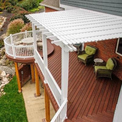 Custom Builder Pergola Shade option