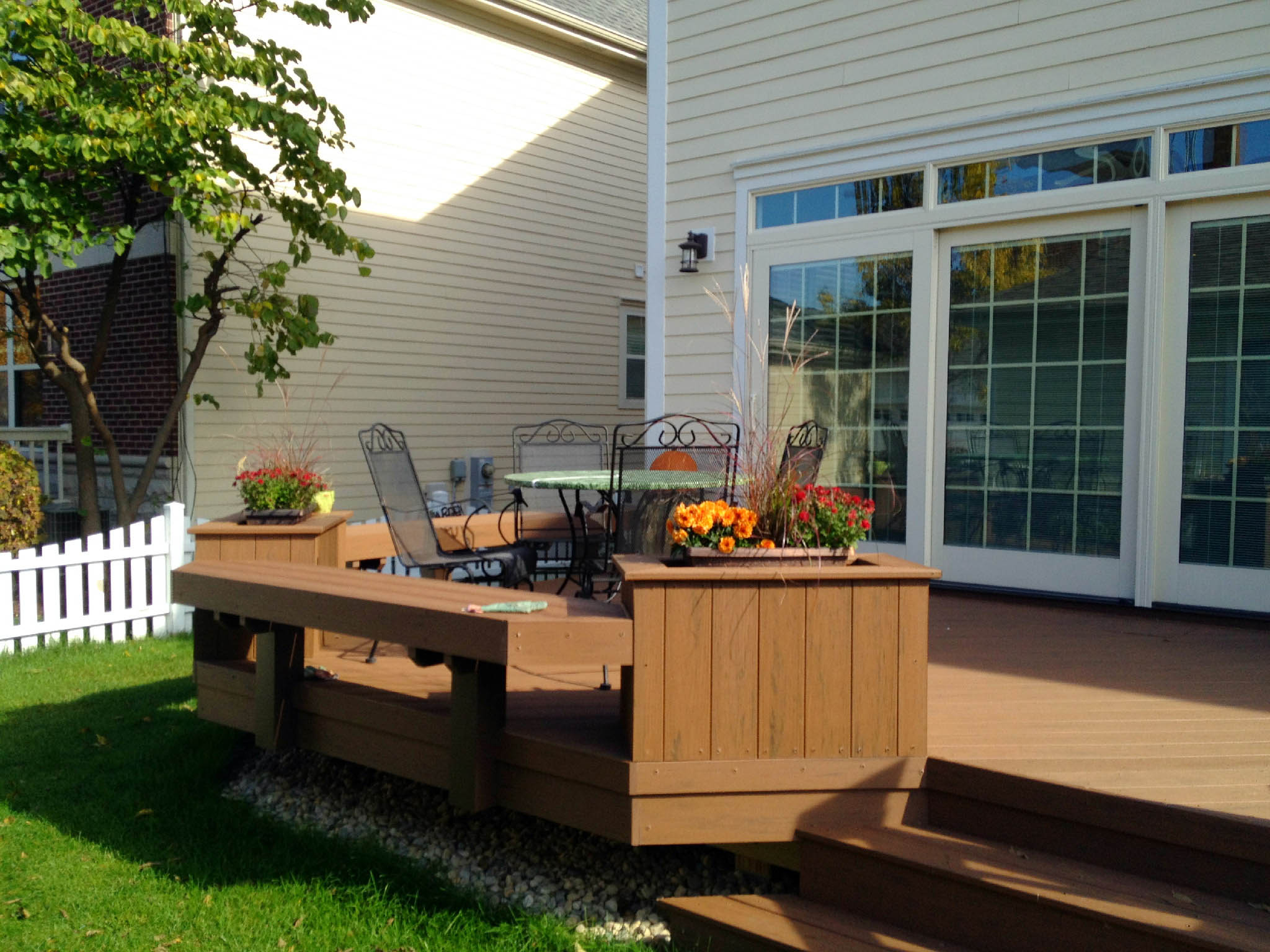 outdoor deck