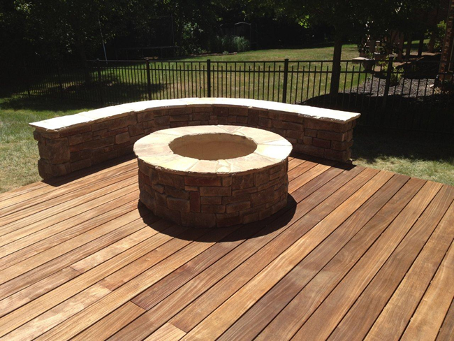 Colorado Springs Deck Builder Fire Pit