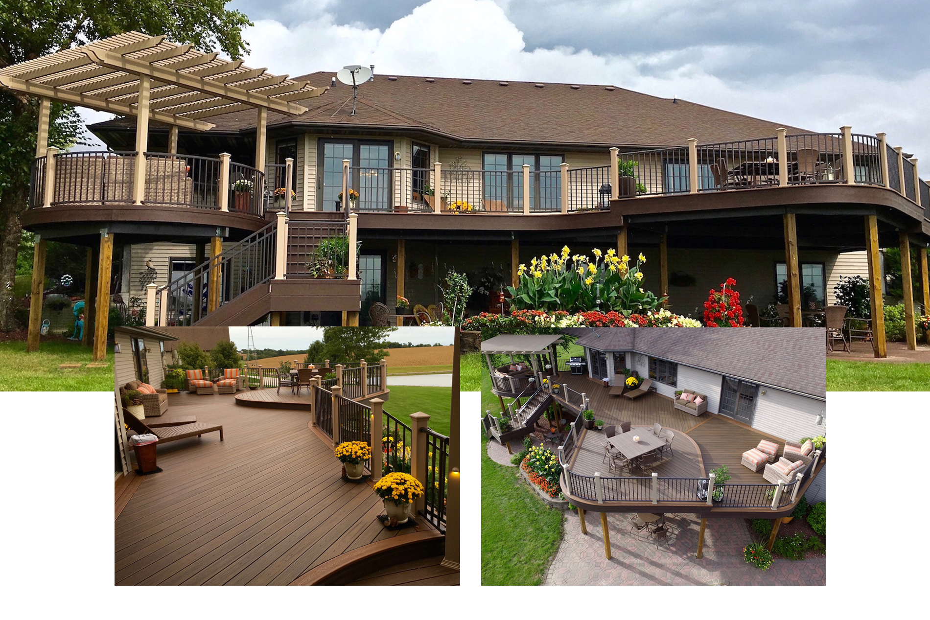 Composite deck builder project.