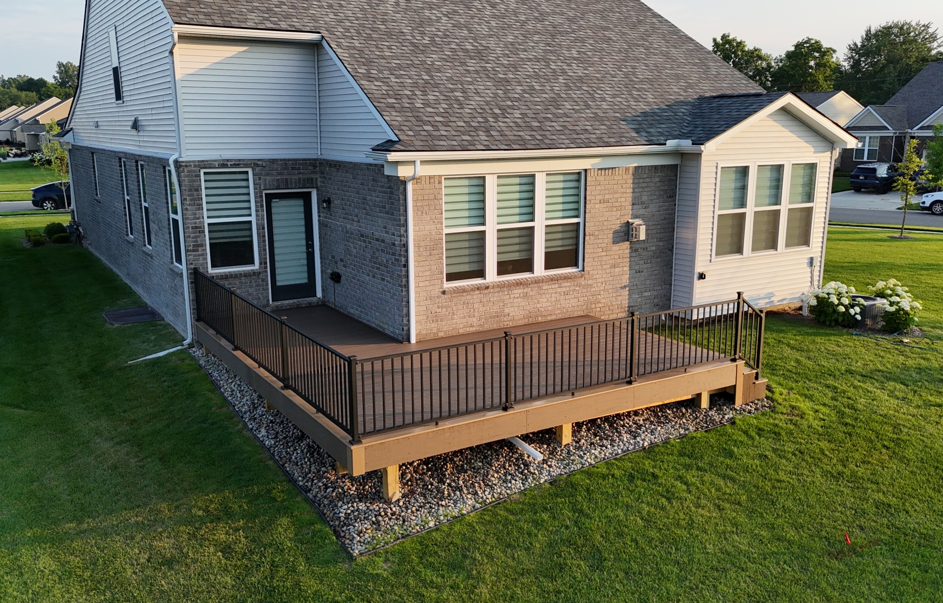 deck aluminum railing canton