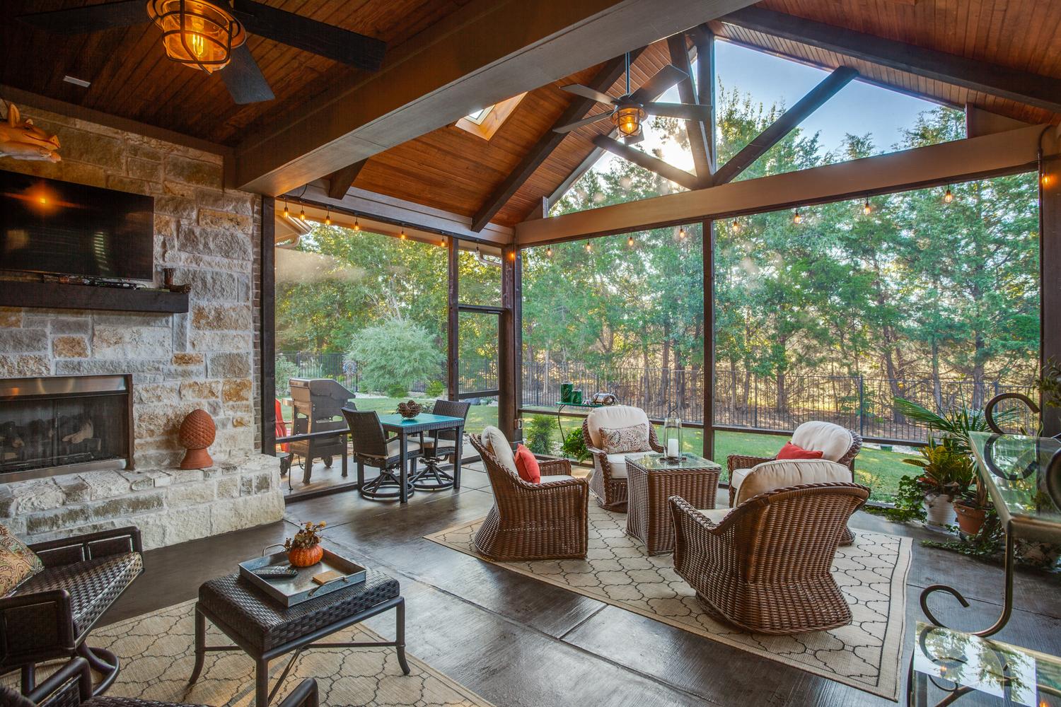 screened porch