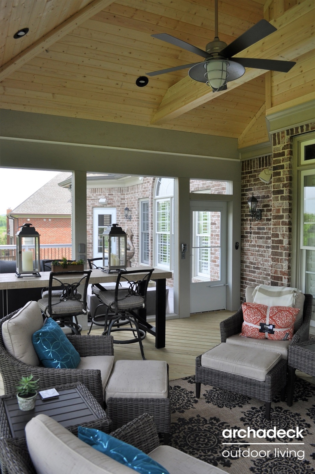 enclosed patio