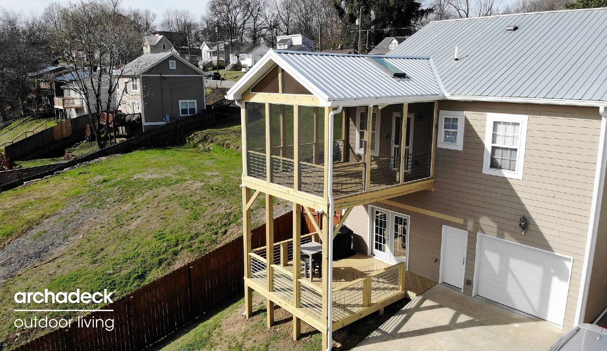 Deck, porch and patio