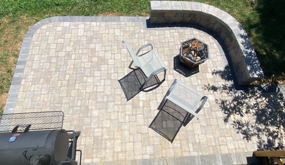 Paver patio