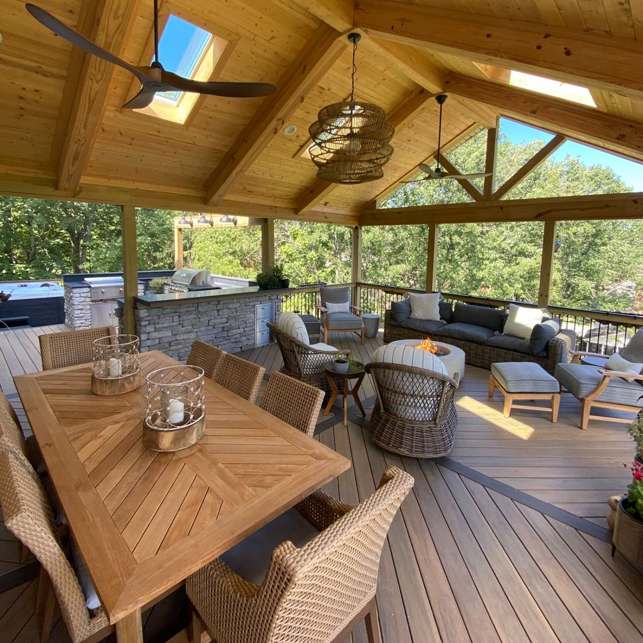 custom porch