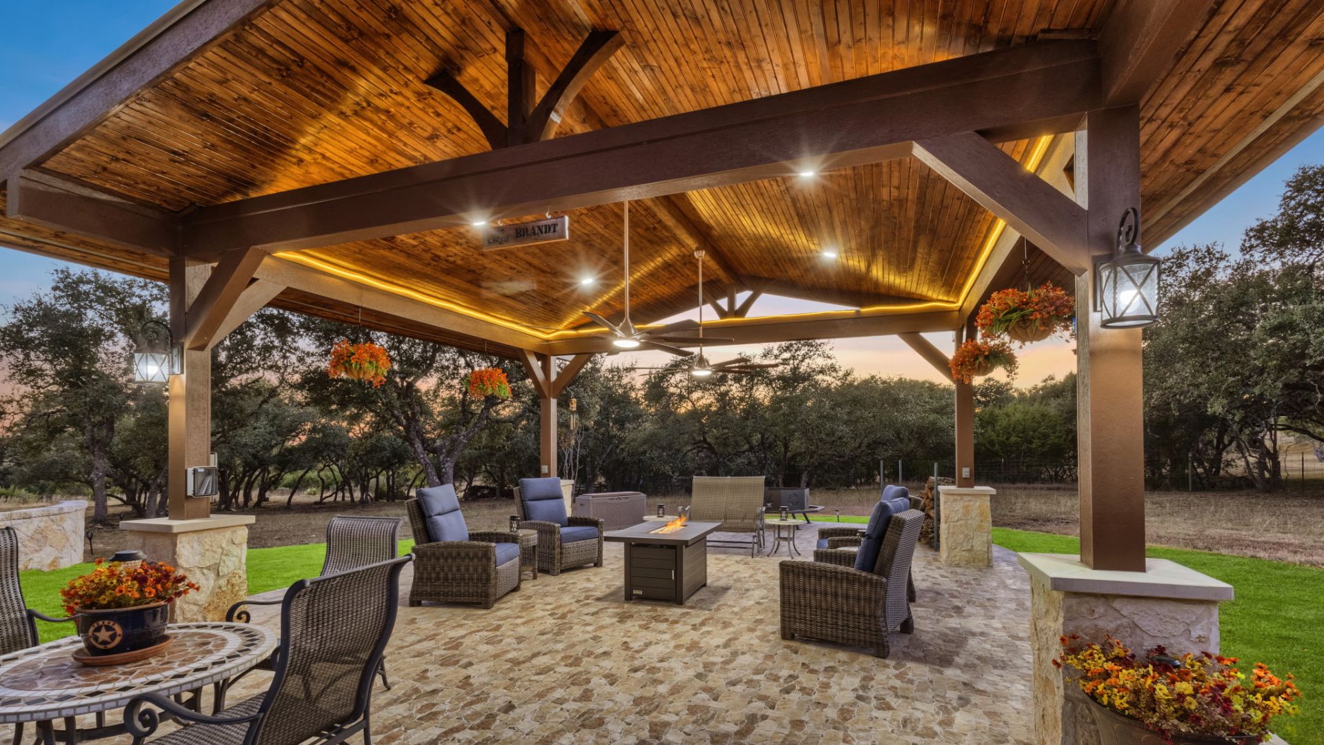 custom outdoor pavilion designs