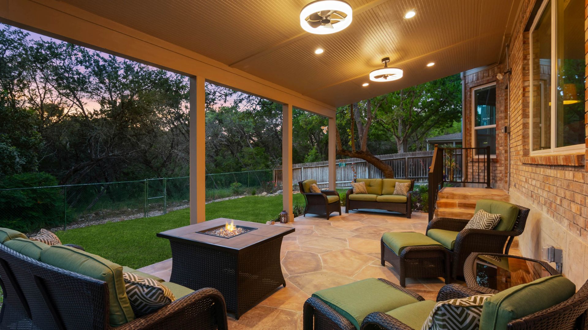 San Antonio covered patios
