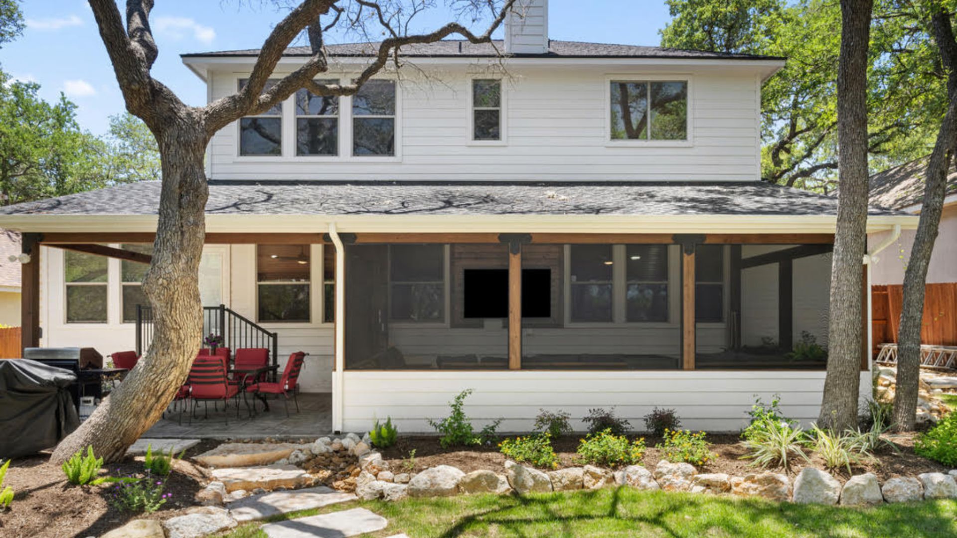 After the backyard transformation by Archadeck of San Antonio