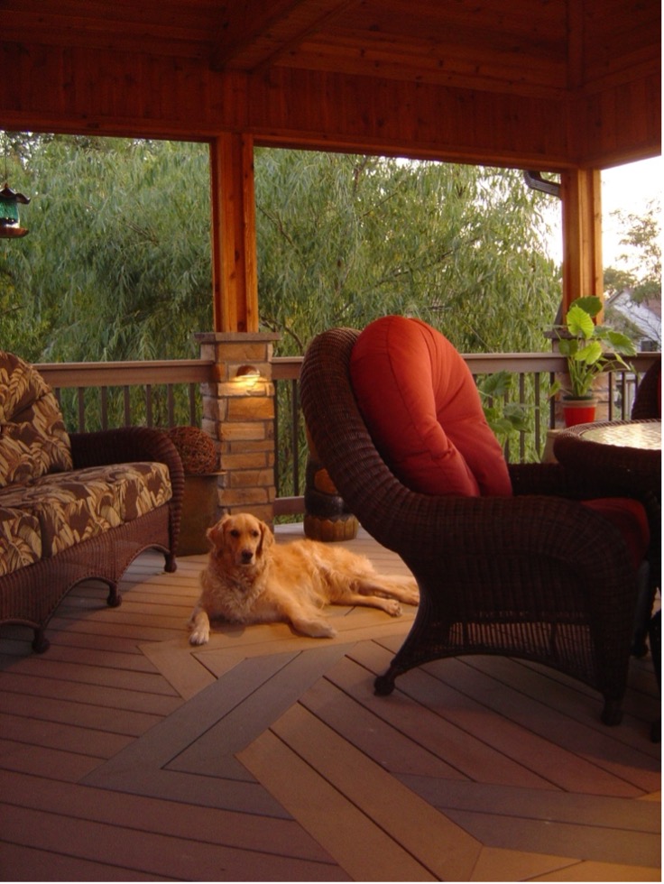 Covered and open porch benefits