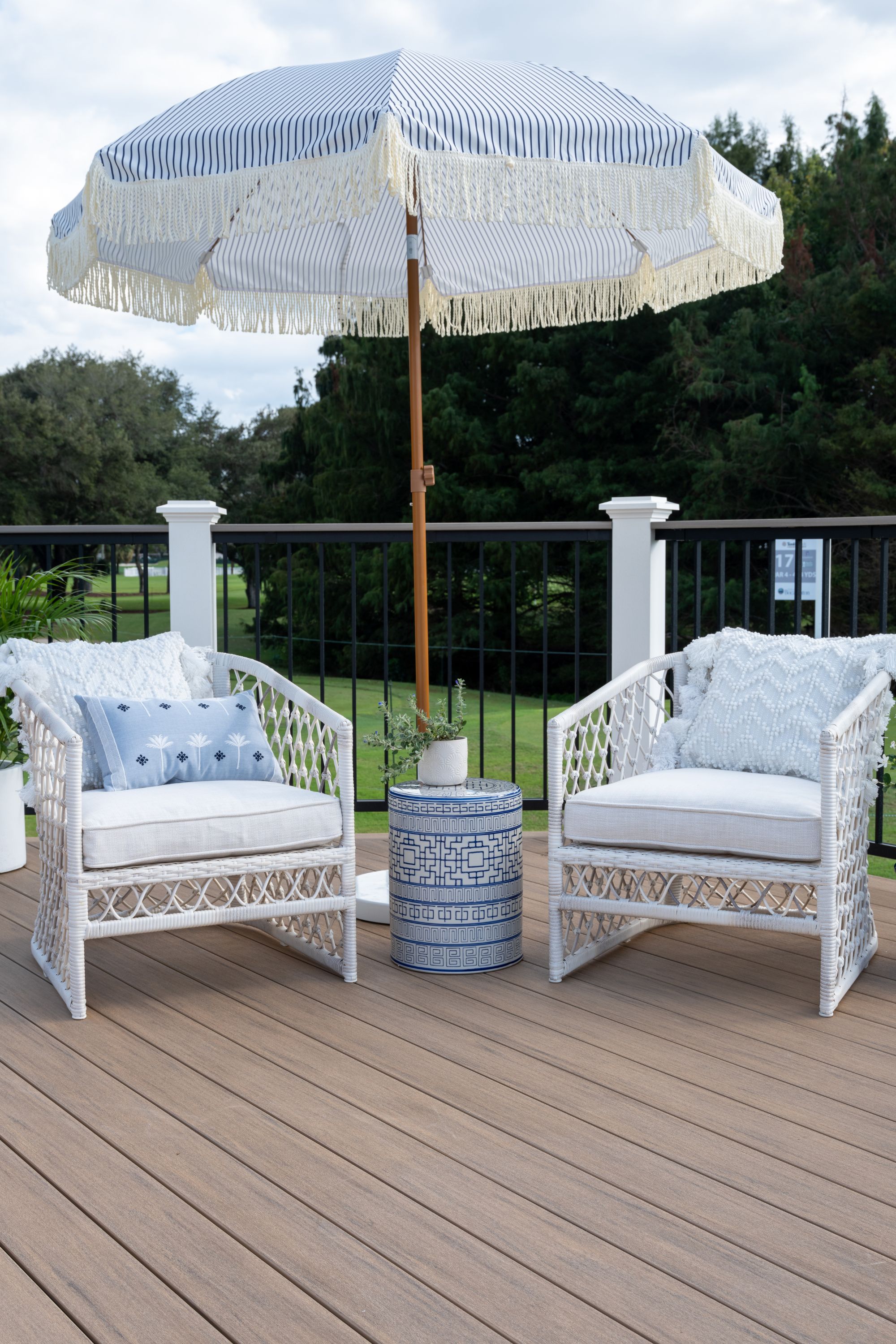 best decking for hot Texas summers