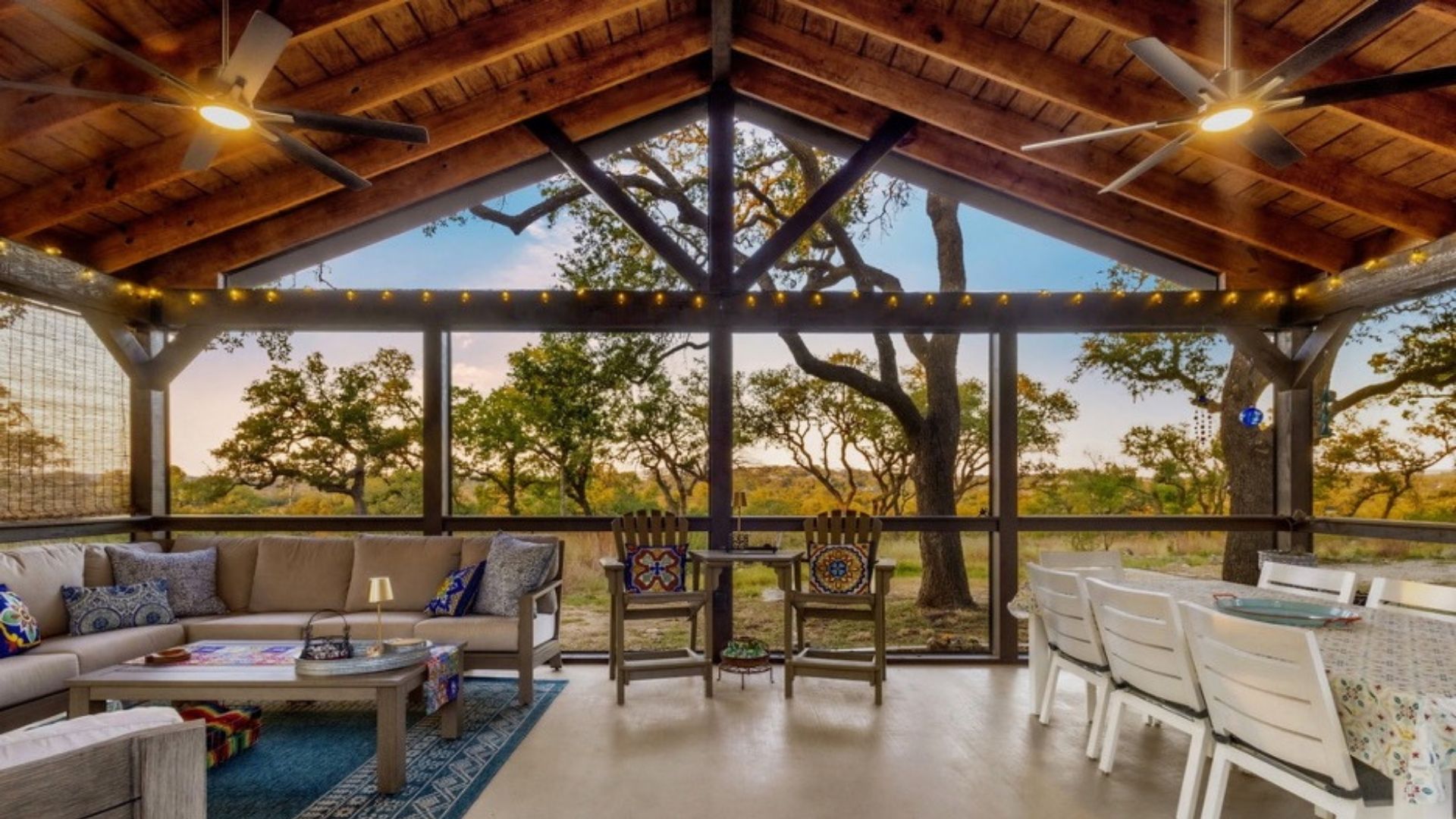 outdoor spaces for insect protection